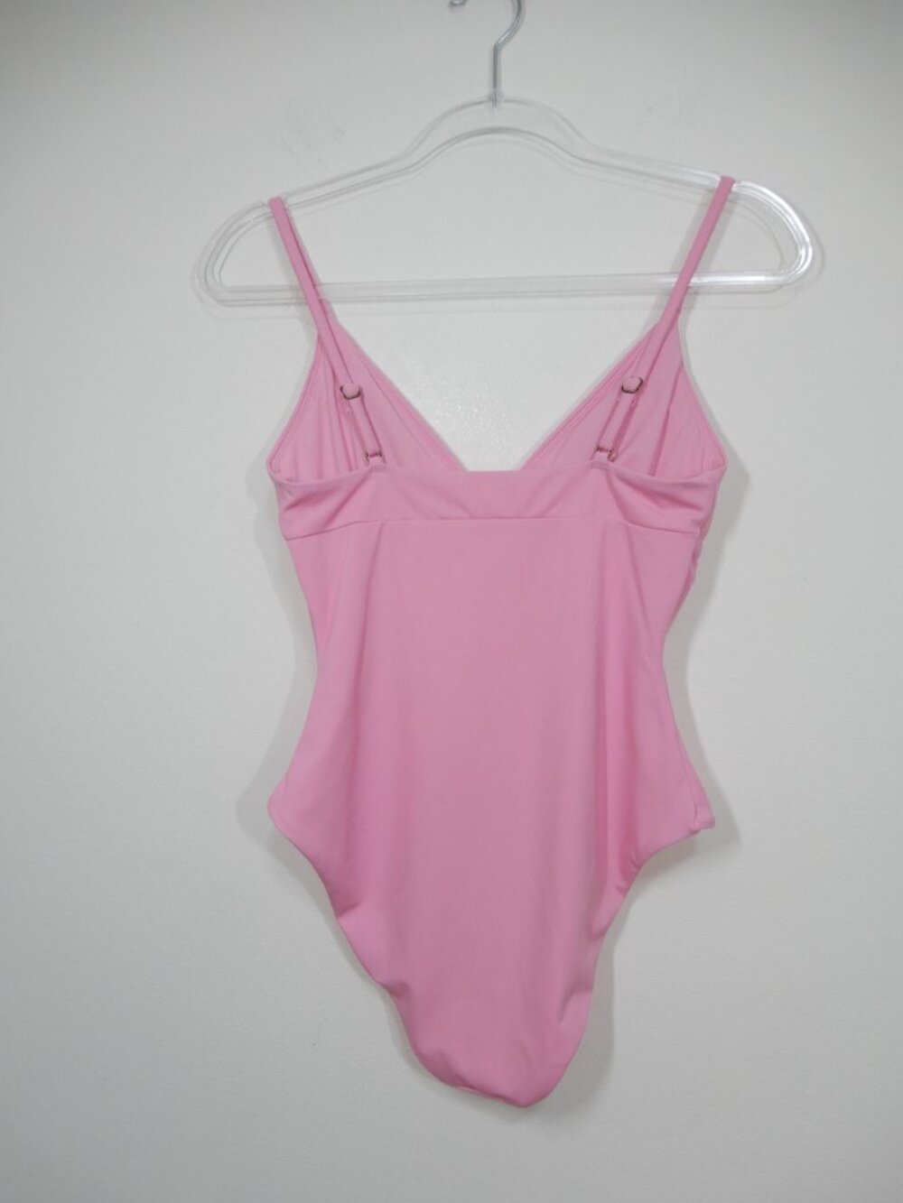 Andie The Lanikai One Piece SWIMSUIT Size S Rosebloom Pink V-neck NEW $122 - Picture 9 of 10